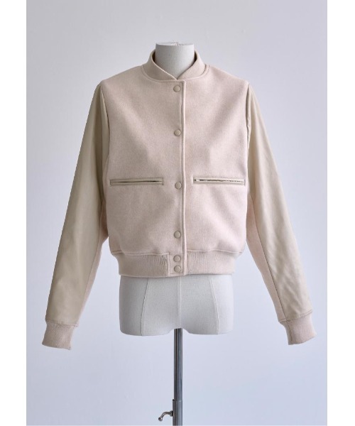 LUDICRUM（ルーディクルム） ブルゾン アウター Fake leather sleeve 