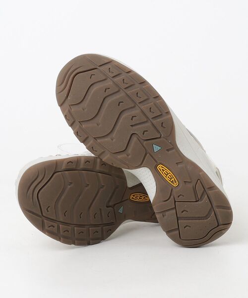 「KEEN」 フラットサンダル 24.5cm ホワイト レディース_画像3