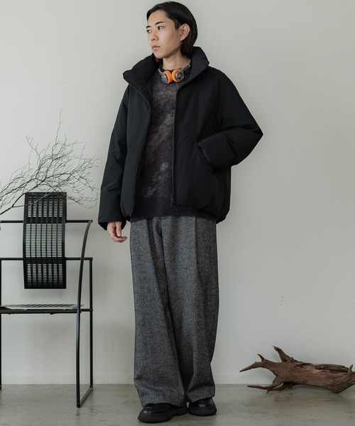 「WYM LIDNM」 長袖ニット L ブラック メンズ_画像8