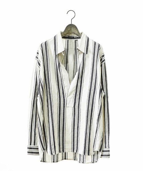 「EGO TRIPPING」 長袖シャツ 48(L) ベージュ メンズ_画像9