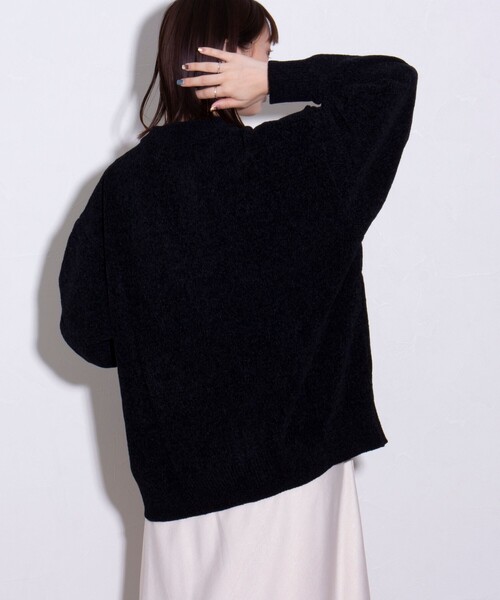 「GLOSTER」 ニットカーディガン M グリーン メンズ_画像7