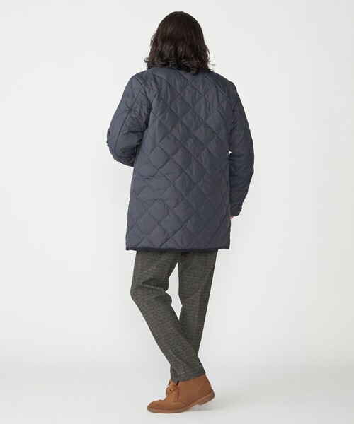 「TAION」 ダウンジャケット MEDIUM ネイビー メンズ_画像8