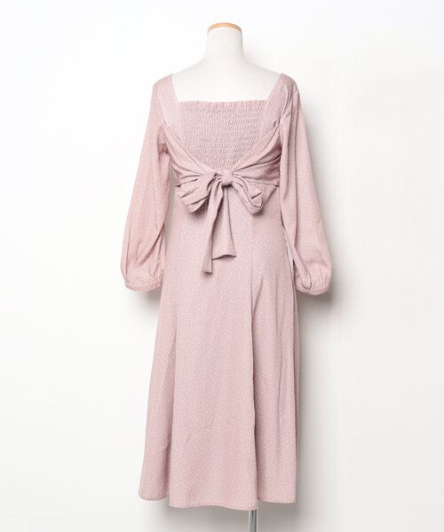 「JILL by JILL STUART」 長袖ワンピース SMALL ピンク レディース_画像2