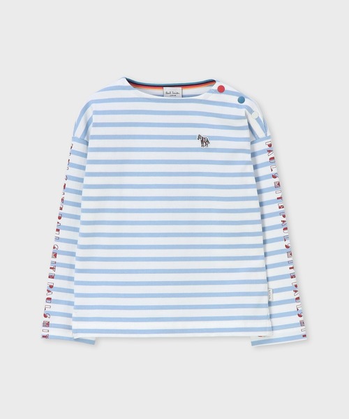 Paul Smith JUNIOR tシャツ ジュニア スリーブロゴ Tシャツ / 893209