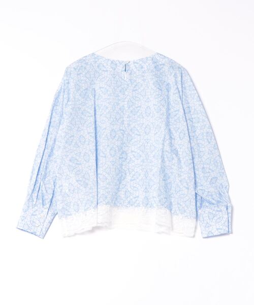 「LA MARINE FRANCAISE」 長袖ブラウス FREE ブルー レディース_画像3