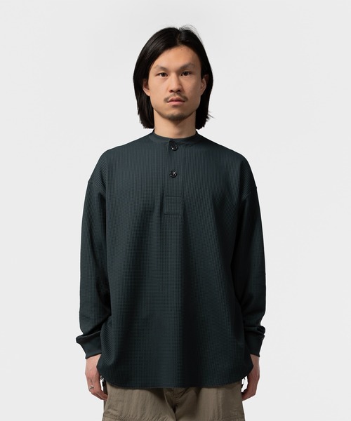 トップス DAIWA PIER39 TECH THERMAL HENLEY L/S M DAIWA PIER39（ダイワ ピア39） ヘンリーネック tシャツ DAIWA PIER39