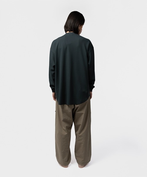 DAIWA PIER39 ダイワピア39 シャツ カーキ Lサイズ DAIWA PIER39（ダイワ ピア39） ヘンリーネック tシャツ DAIWA PIER39
