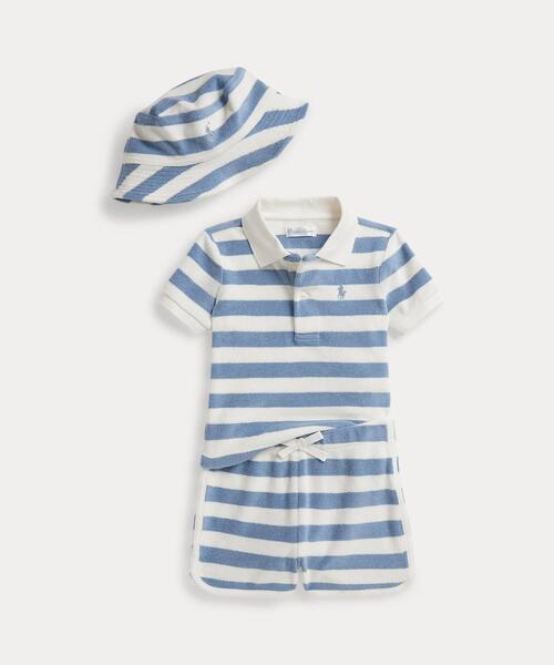 Polo Ralph Lauren Childrenswear ベビー ストライプド テリー