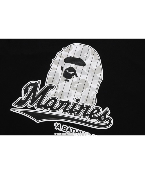 A BATHING APE（アベイシングエイプ） tシャツ BAPE X CHIBA LOTTE