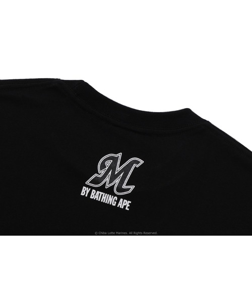 A BATHING APE（アベイシングエイプ） tシャツ BAPE X CHIBA LOTTE