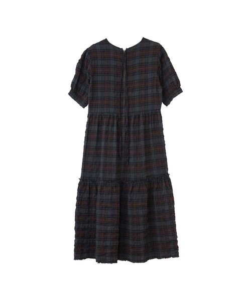 【新品未使用】HYSTERIC GLAMOUR チェック柄　ロング　ワンピース HYSTERIC GLAMOUR（ヒステリックグラマー） ワンピース SPEAK NO EVIL