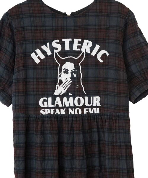 HYSTERIC GLAMOUR（ヒステリックグラマー） ワンピース SPEAK NO EVIL