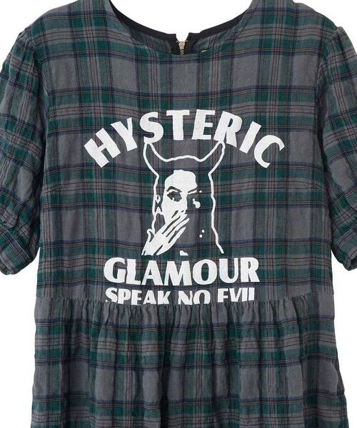 HYSTERIC GLAMOUR（ヒステリックグラマー） ワンピース SPEAK NO EVIL