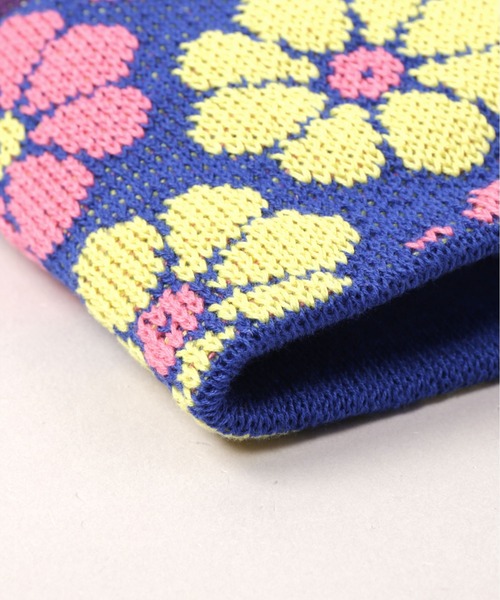 CA4LA（カシラ） ニット帽 ニットキャップ FLOWERS3 レディース