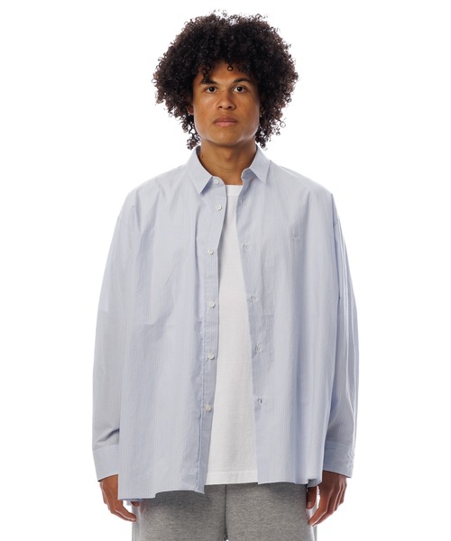 Sandinista（サンディニスタ） シャツ Gentle Resort Oversized Stripe