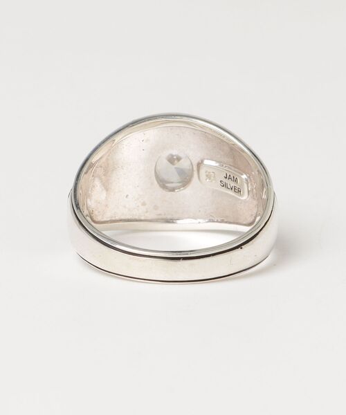 「ジョジョの奇妙な冒険」 リング #21 シルバー メンズ_画像2