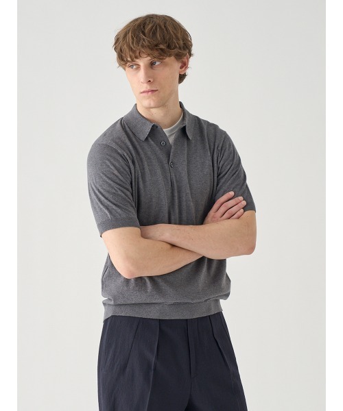 JOHN SMEDLEY（ジョンスメドレー） ポロシャツ 半袖 半袖コットン