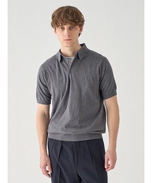 JOHN SMEDLEY（ジョンスメドレー） ポロシャツ 半袖 半袖コットン