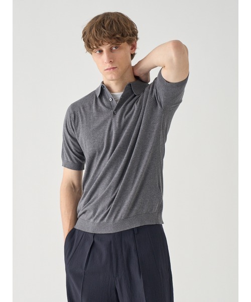 JOHN SMEDLEY（ジョンスメドレー） ポロシャツ 半袖 半袖コットン