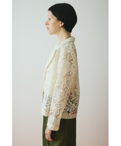 HeRIN.CYE コート アウター Lace jacket レースジャケット レディース