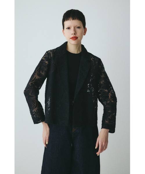 HeRIN.CYE コート アウター Lace jacket レースジャケット レディース