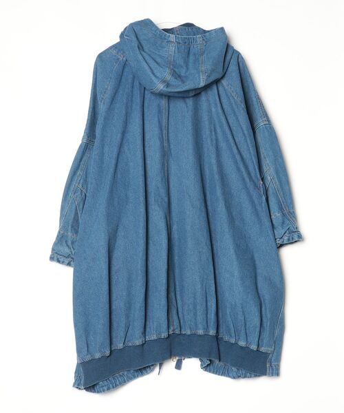 「mercibeaucoup，」 コート FREE ブルー レディース_画像2