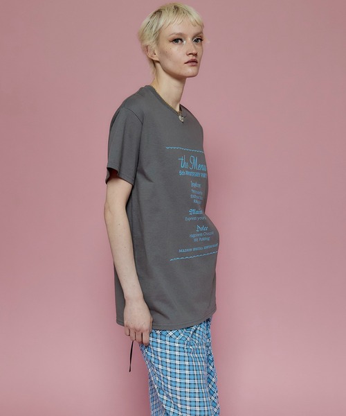 「MAISON SPECIAL」 半袖Tシャツ FREE ピンク レディース_画像3