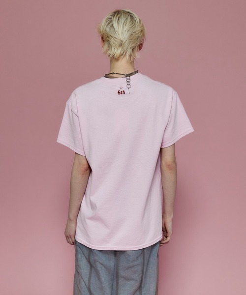 「MAISON SPECIAL」 半袖Tシャツ FREE ピンク レディース_画像9