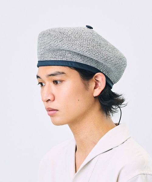 CA4LA（カシラ） 帽子 ベレー帽 REVERSIBLE LPB BERET メンズ