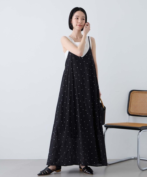 【希少】マヌヘアリィ Manuheali'i キャミワンピース S ハワイ製 Aunely ワンピース 夏 「Aunely」インドコットン リラクシー キャミ