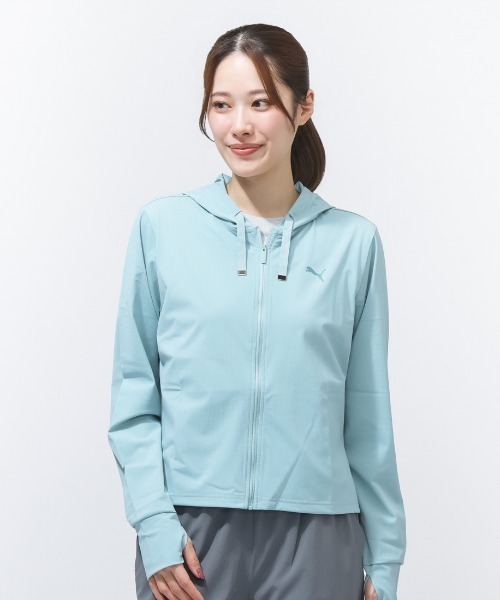 パーカー プーマ PUMA ESS ELEVATED クール FZ HD レディース