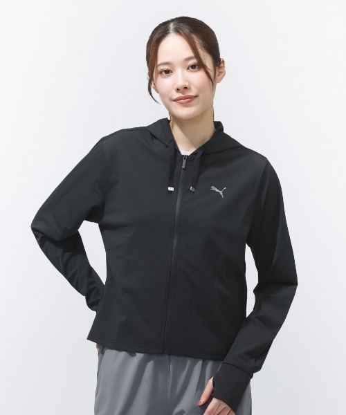 PUMA（プーマ） パーカー PUMA ESS ELEVATED クール FZ HD レディース