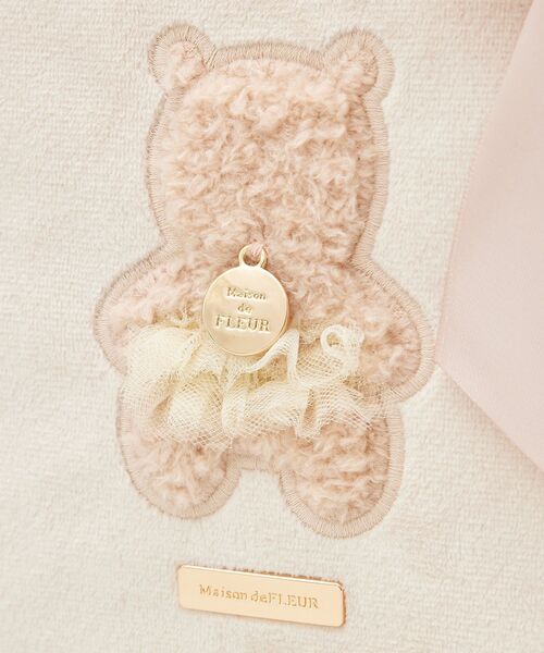 「Maison de FLEUR」 ハンドバッグ FREE ベージュ レディース_画像8