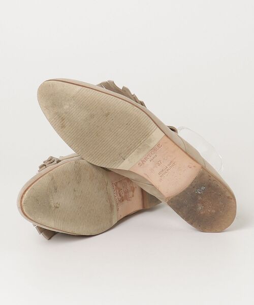 「SARTORE」 シューズ 37 ベージュ レディース_画像3