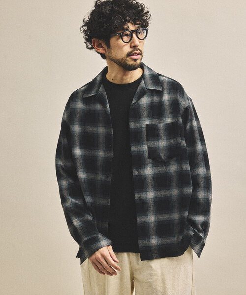 FREAK'S STORE（フリークスストア） シャツ 先染めオンブレチェック
