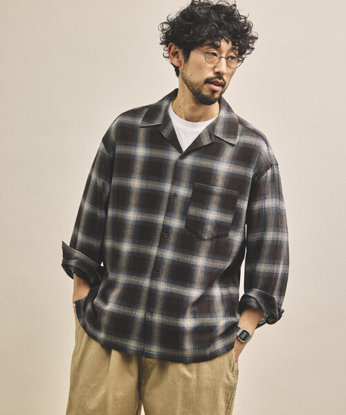 FREAK'S STORE（フリークスストア） シャツ 先染めオンブレチェック