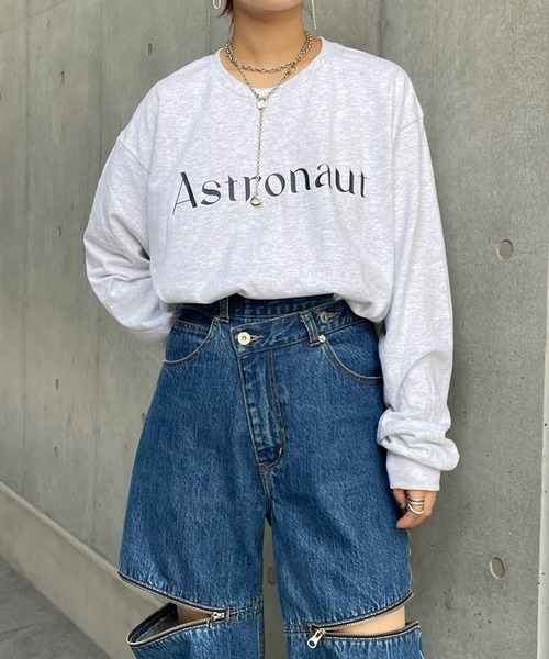 「MAISON SPECIAL」 長袖カットソー FREE ピンク レディースの画像
