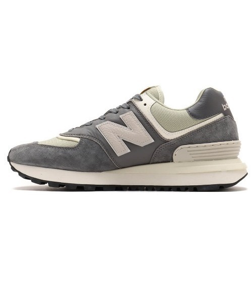「New Balance」 ローカットスニーカー 25.0cm グレー メンズ_画像4