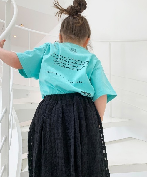 「GROOVY COLORS」 「KIDS」半袖Tシャツ 130 ブラック キッズ_画像5