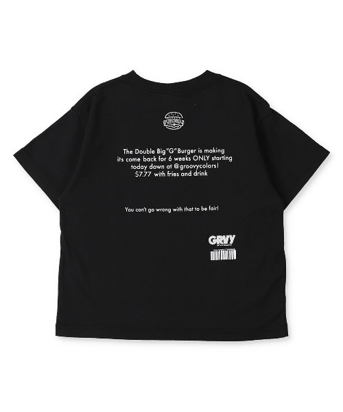 「GROOVY COLORS」 「KIDS」半袖Tシャツ 130 ブラック キッズ_画像8