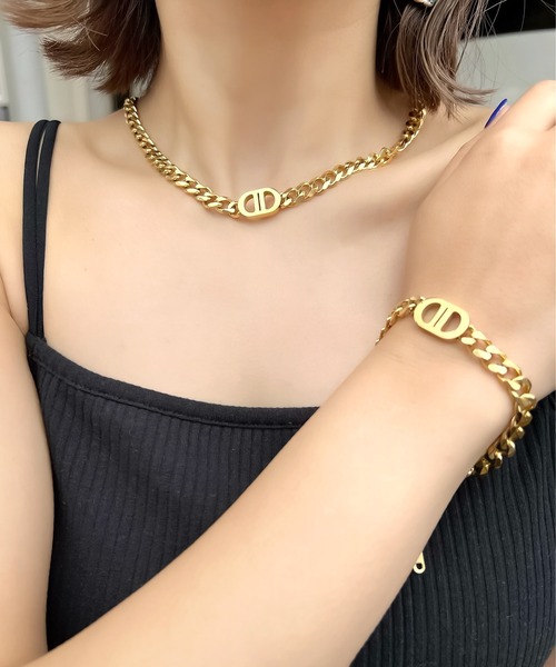 「blackdia ocean」 ネックレス 39cm シルバー レディース_画像3