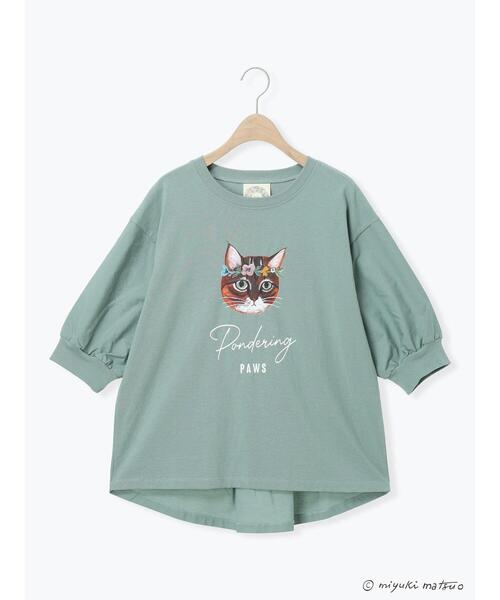 Samansa Mos2（サマンサモスモス） tシャツ 「miyuki matsuo×Samansa