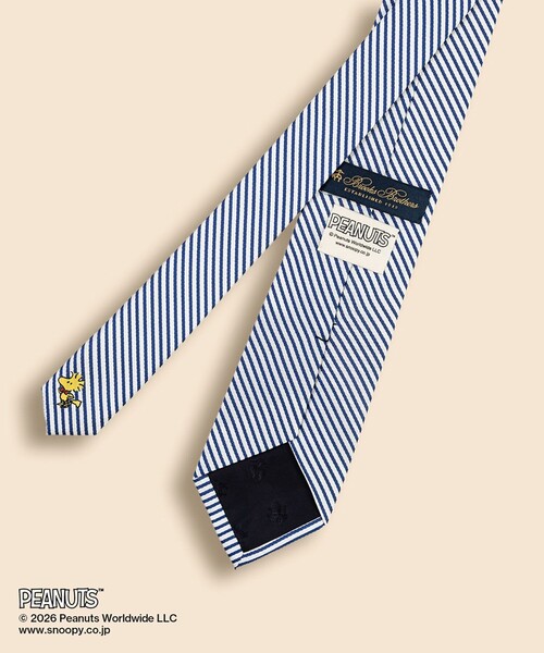 BROOKS BROTHERS（ブルックスブラザーズ） ネクタイ × PEANUTS シルク