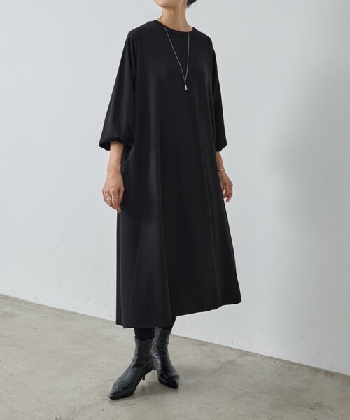BEARDSLEY（ビアズリー） 長袖ワンピース 1 ネイビー レディース