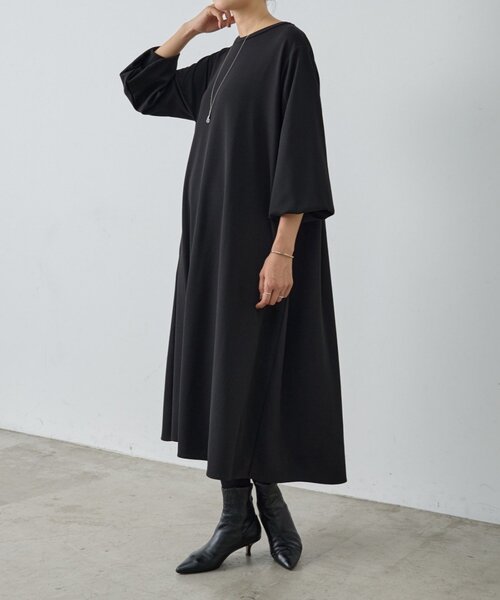 BEARDSLEY（ビアズリー） 長袖ワンピース 1 ネイビー レディース