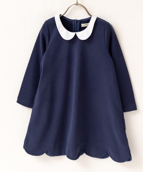 「panpantutu」 「KIDS」長袖ワンピース 100cm ラベンダー キッズ_画像7