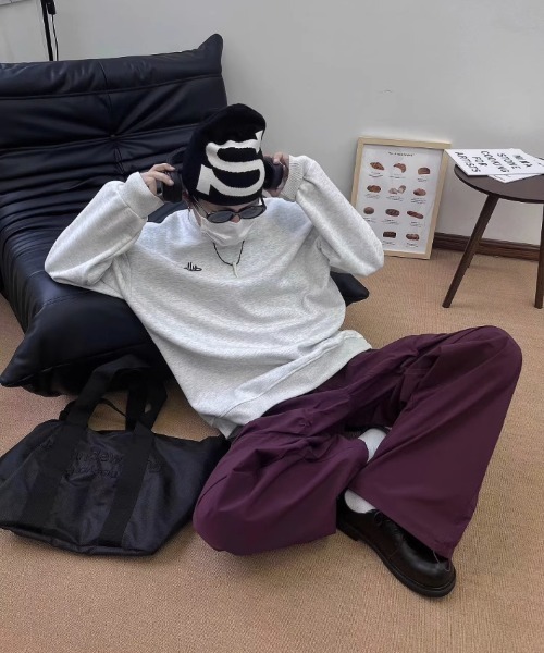 「MGV」 スウェットカットソー X-LARGE グレー メンズ_画像5