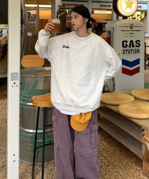 「MGV」 スウェットカットソー X-LARGE グレー メンズ_画像6