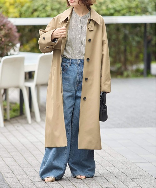 ブラウス シャツ 「追加」DEVEAUX GOLDラメモノトーンシャツ レディースの画像