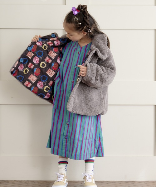「HOGAN RANCH WEAR」 「MARKEY’SHOGAN」「KIDS」長袖ワンピース 90 レッド キッズ_画像8